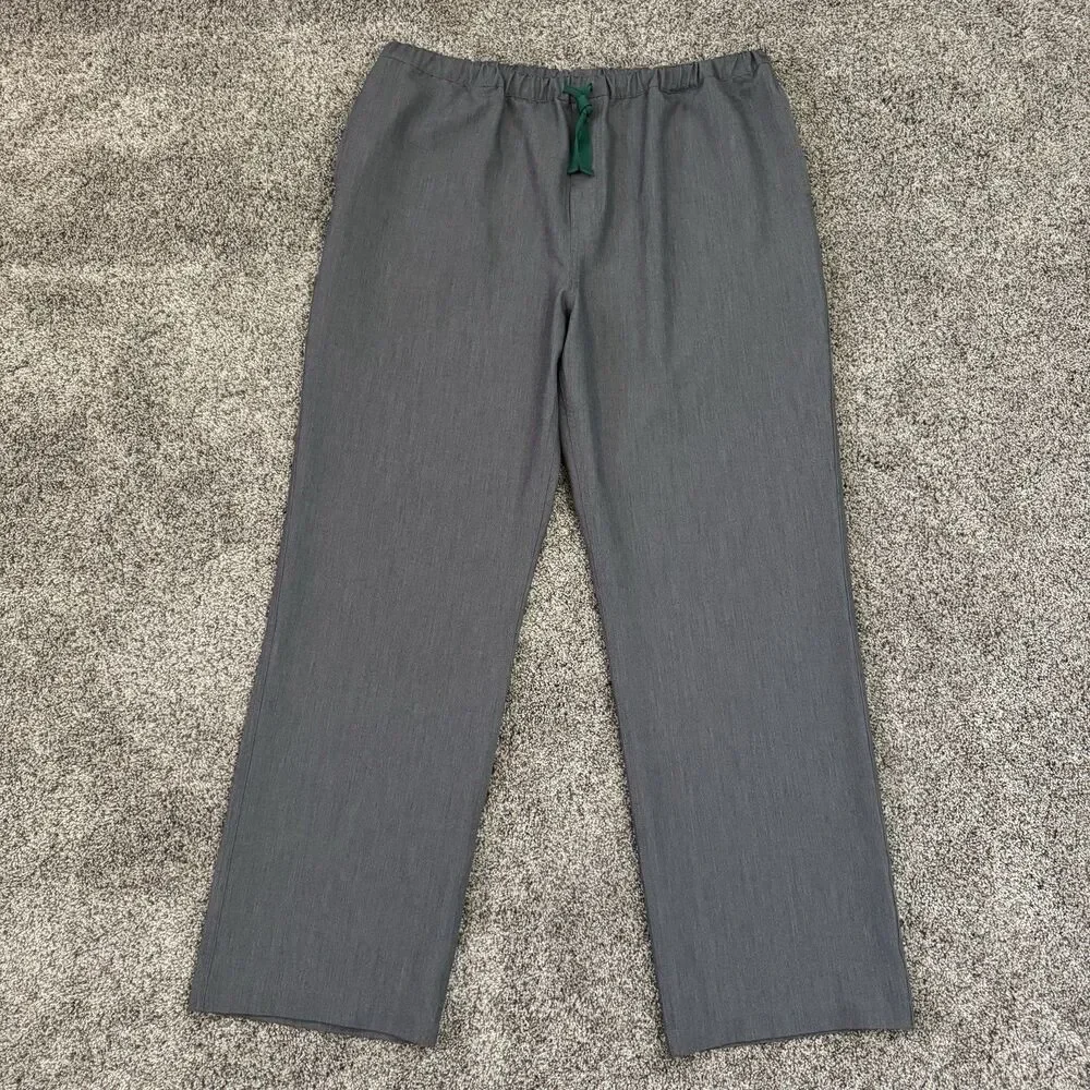 FIGS Pisco Basic Scrub Pants Graphite Gray FM4500 Size XXL 2XL